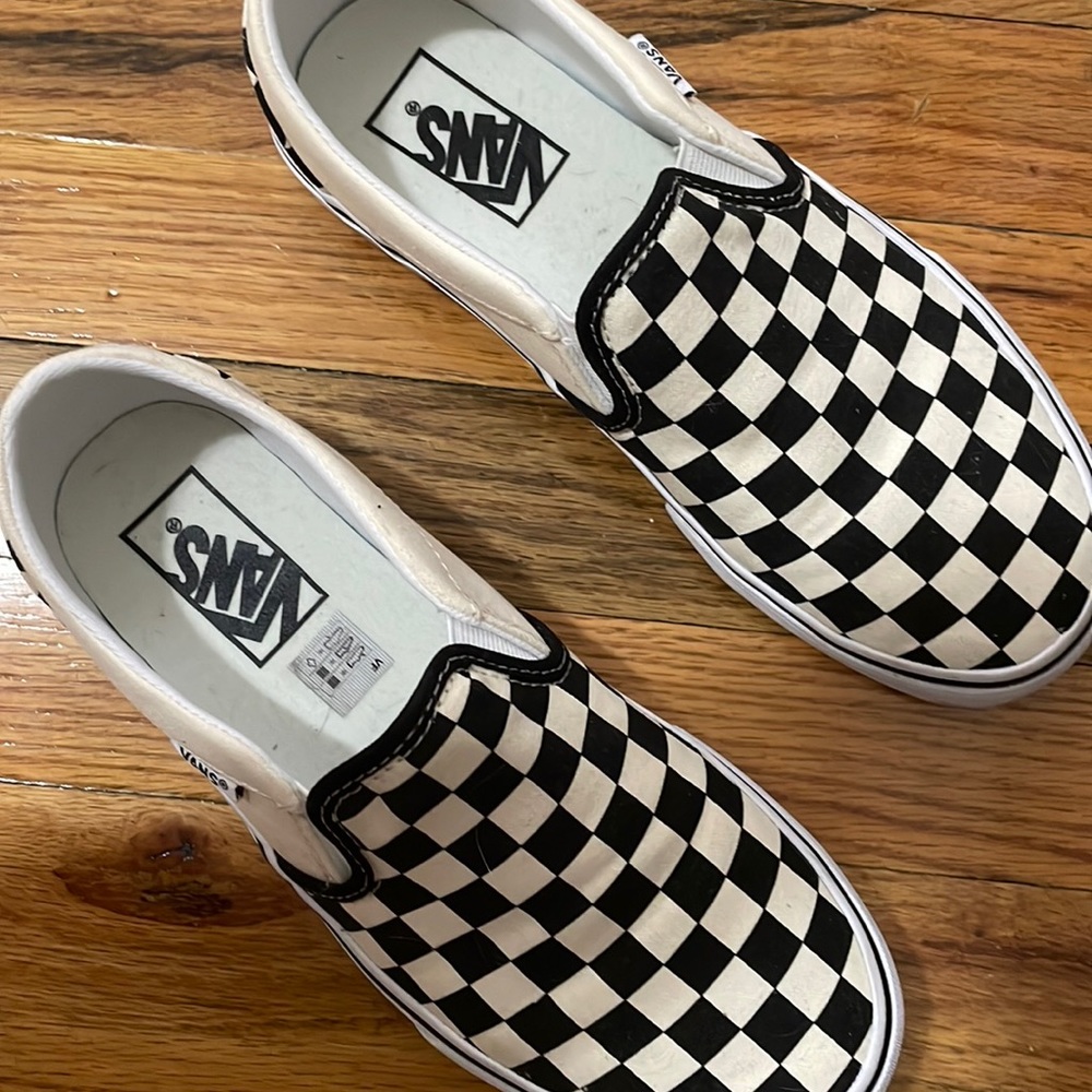 Vans, checkered